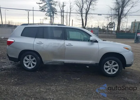 2012 Toyota Highlander Se V6 from USA, damaged, VIN 5TDBK3EH0CS094661